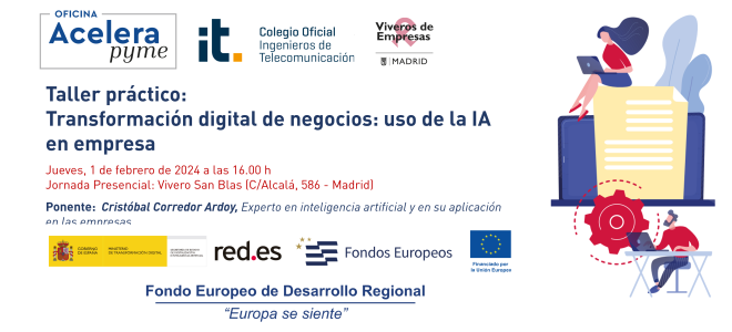 Taller práctico: Transformación digital de negocios: uso de la IA en empresa